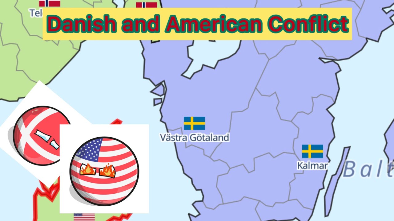 Denmark and American Conflict (Countryball Edition)