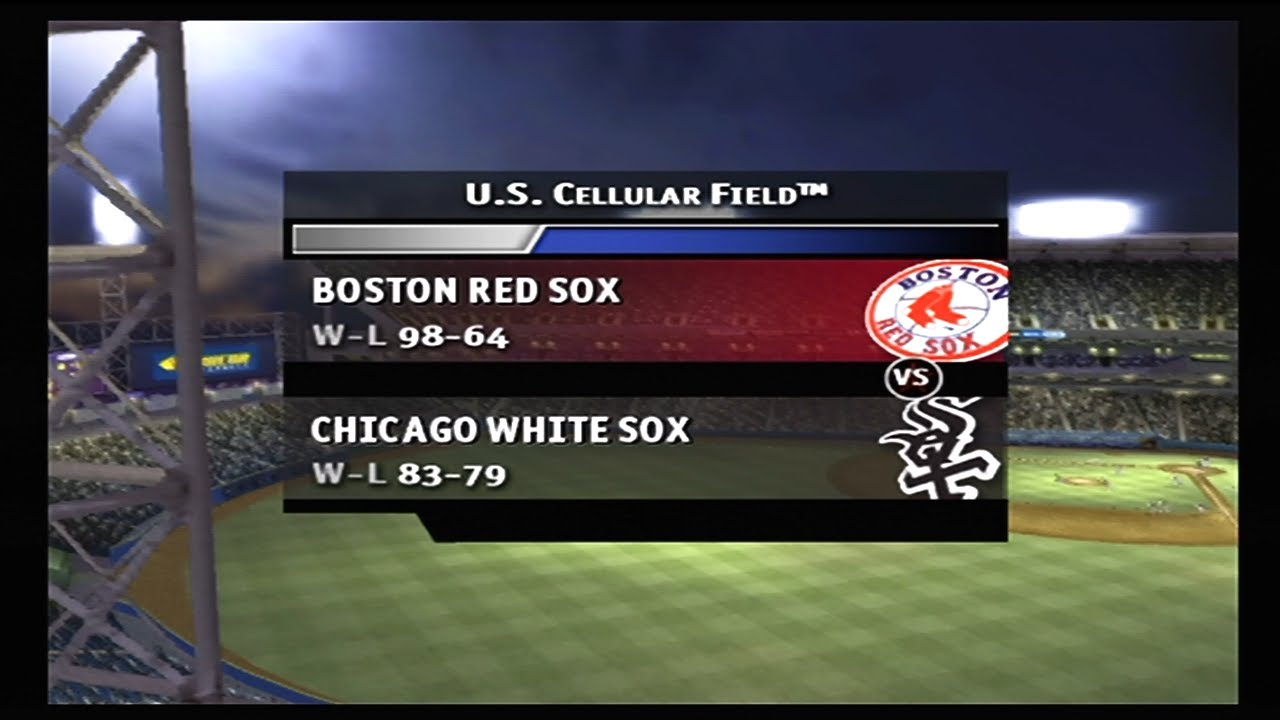 MVP Baseball 2005 (PS2) Red Sox vs White Sox