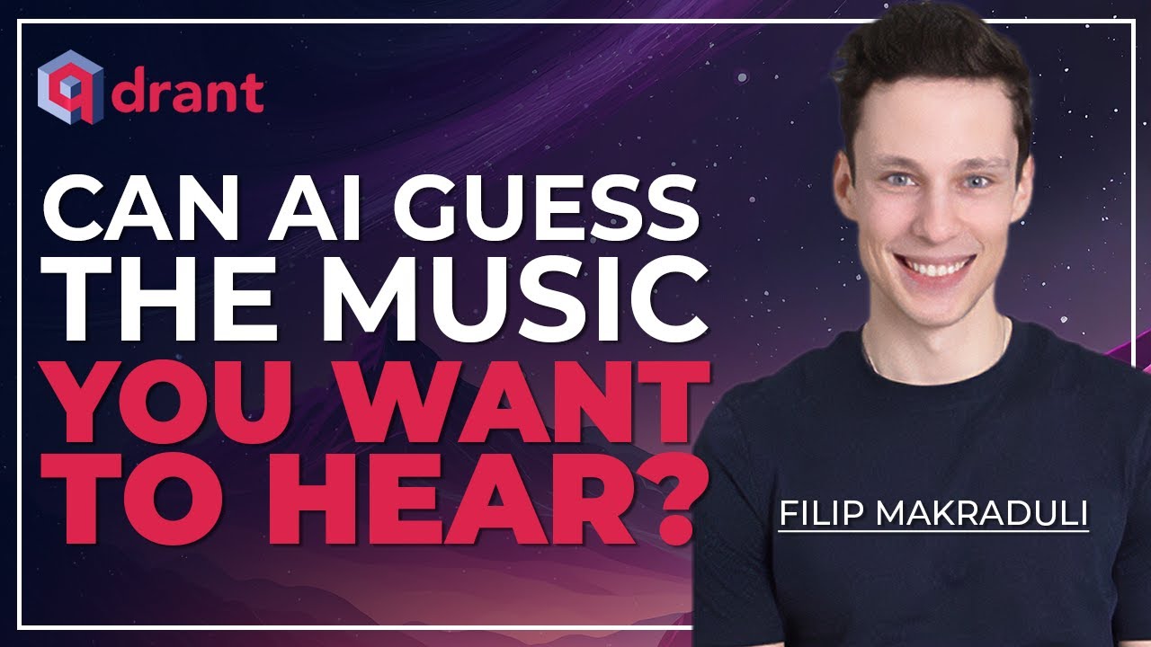 When music just doesn't match our vibe, can AI help? - Filip Makraduli | Vector Space Talks #003