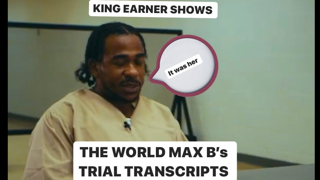 MAX B TRIAL TRANSCRIPTS SHOWN,POO SIMS WAS RIGHT HE STARTED THE SNOW BALL EFFECT HE TOLD EM GINA