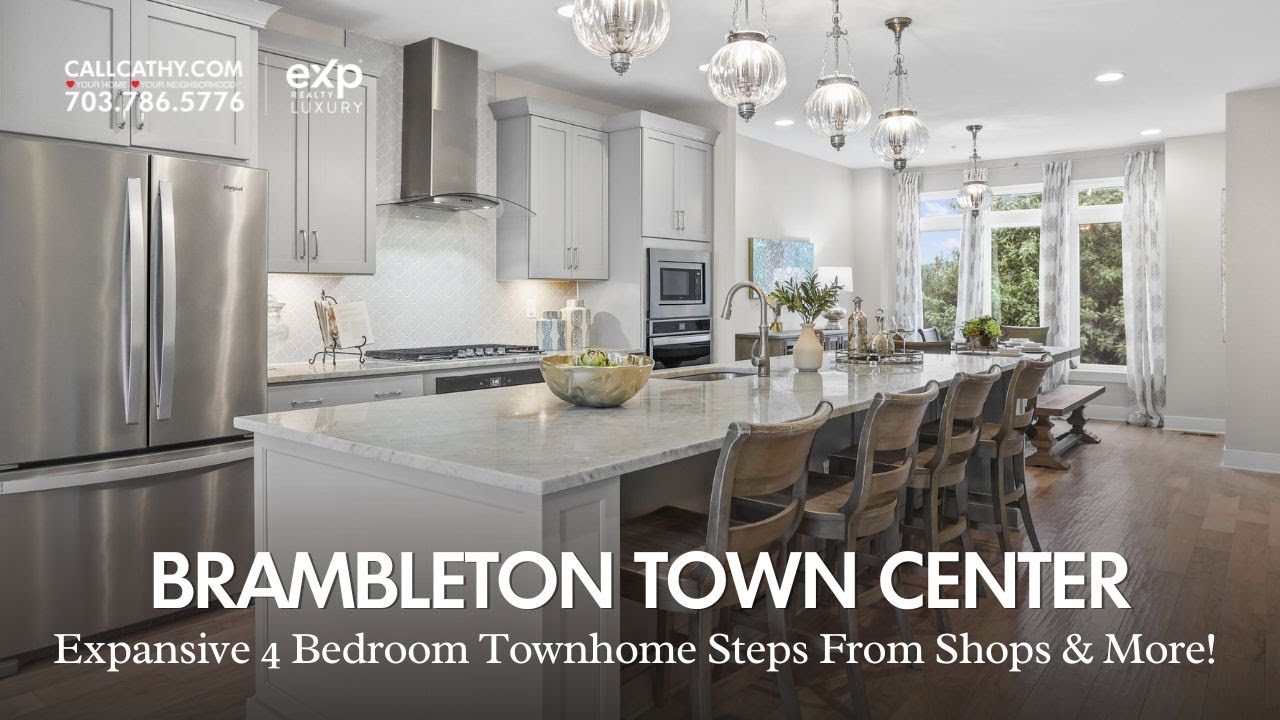 4 bedroom townhouse in the heart of Brambleton Town Center | 22879 Ember Brook Cir, Brambleton, VA