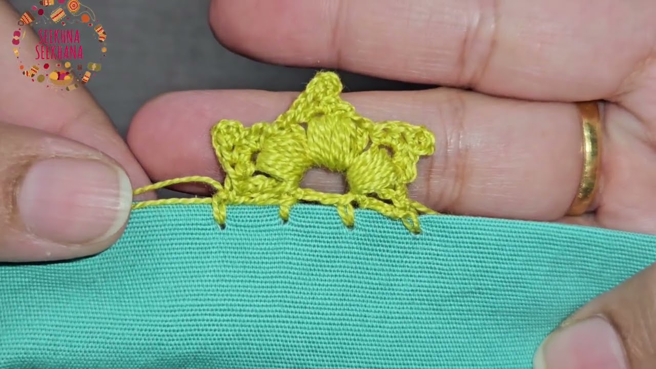 New and attractive crochet dupatta Lace design/Easy and simple crosia lace/crochet lace tutorial