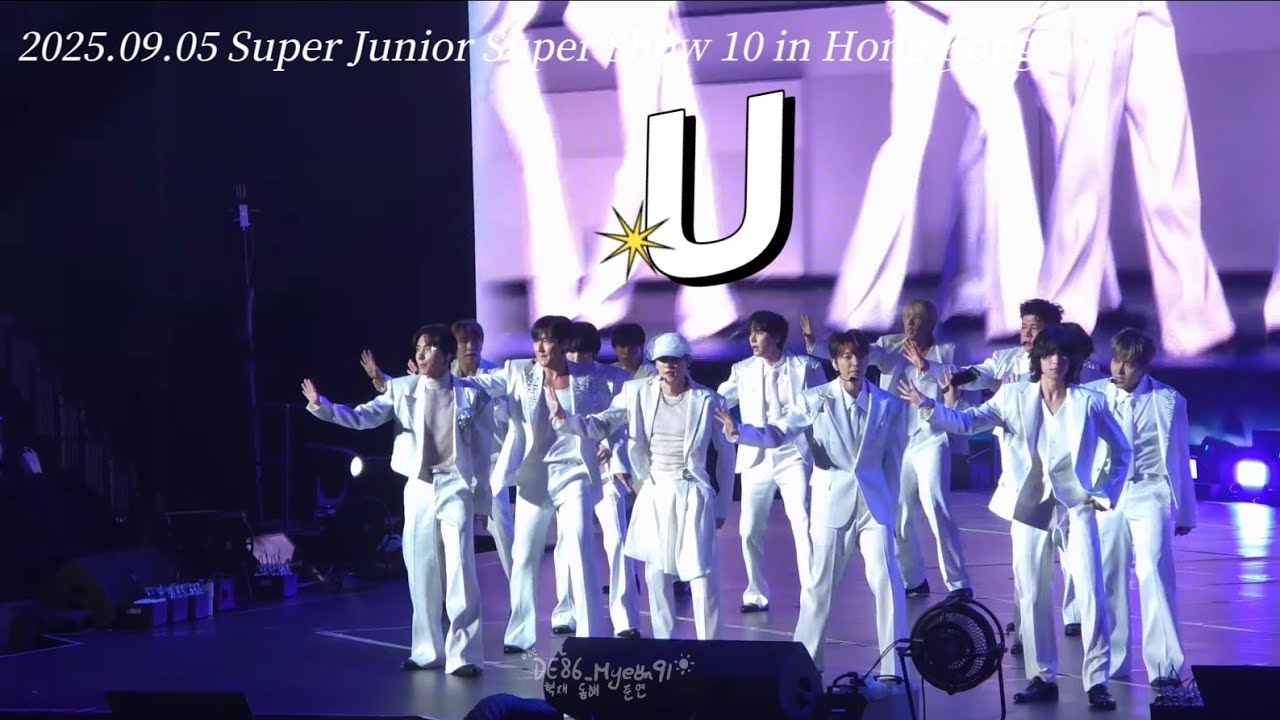 2025.09.05 Super Junior Super Show 10 in Hong Kong - U