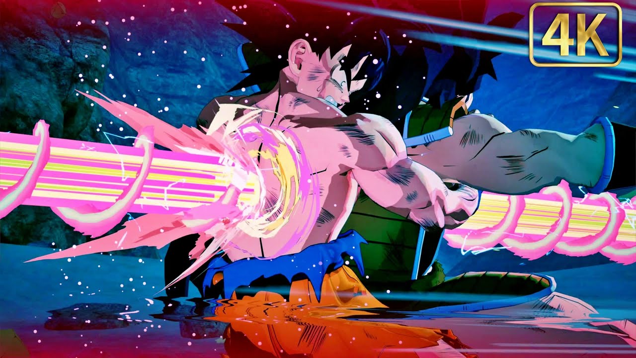 DRAGON BALL Z KAKAROT Gameplay - Raditz vs Goku's Sacrifice Battle Story 4K 60FPS
