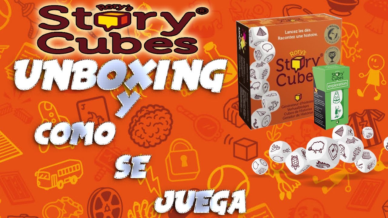 Story Cubes Y Story Cubes Exploration- Unboxing y Cómo se juega Español- Tu Turno