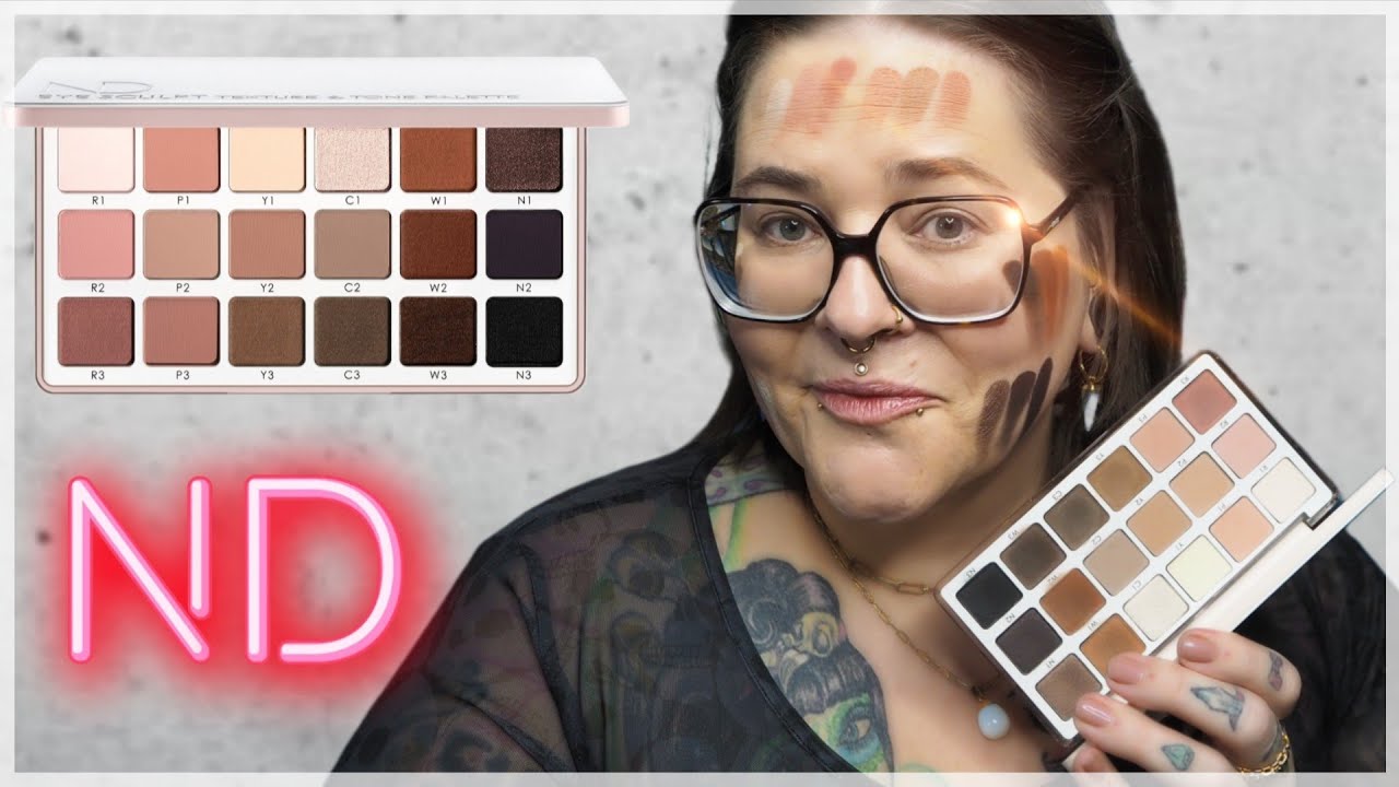 NATASHA DENONA Eye Sculpt Texture & Tone Palette SOFT | Review Swatches Look