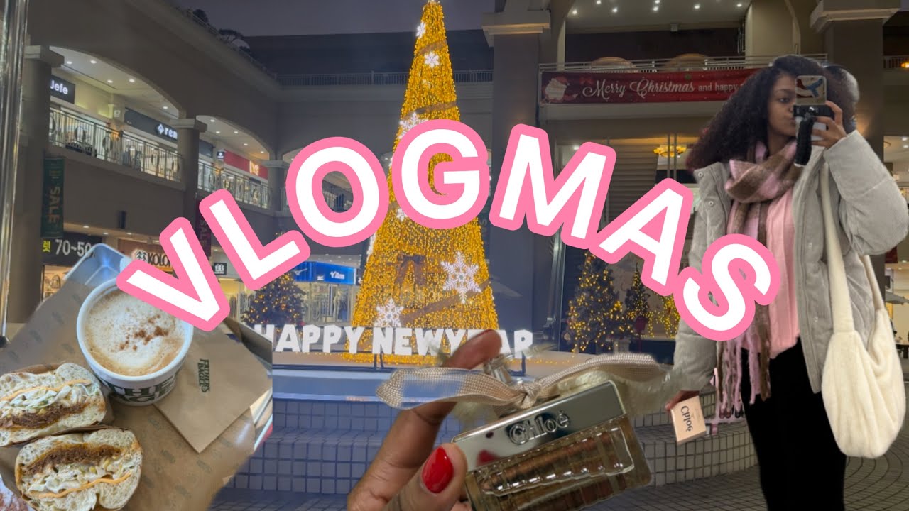 VLOGMAS, выпуск 1 | Жизнь учителя английского языка в Корее 🌸 | Шоппинг, маникюр, кафе и многое д...