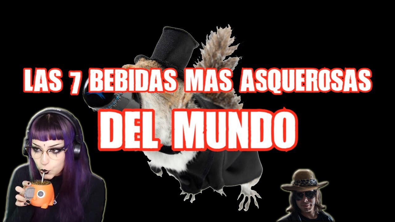 Las 7 bebidas más asquerosas del mundo | reacción a Dross
