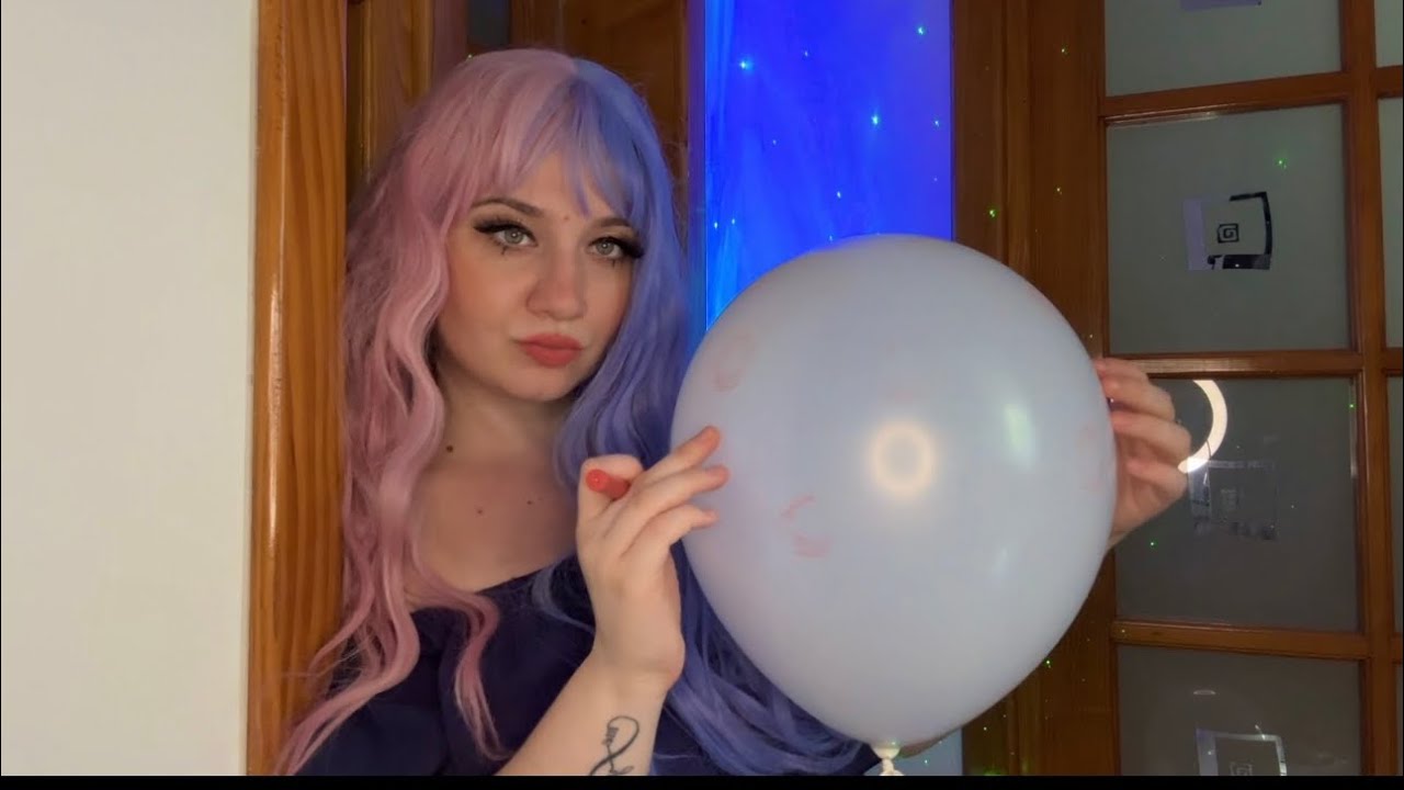 ШАРЫ Asmr | Рисуем, целуемся, плюёмся и лопаем шарики 🎈