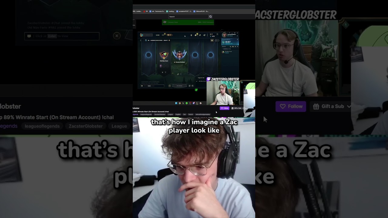 So This Is How A Zac Player Looks Like...