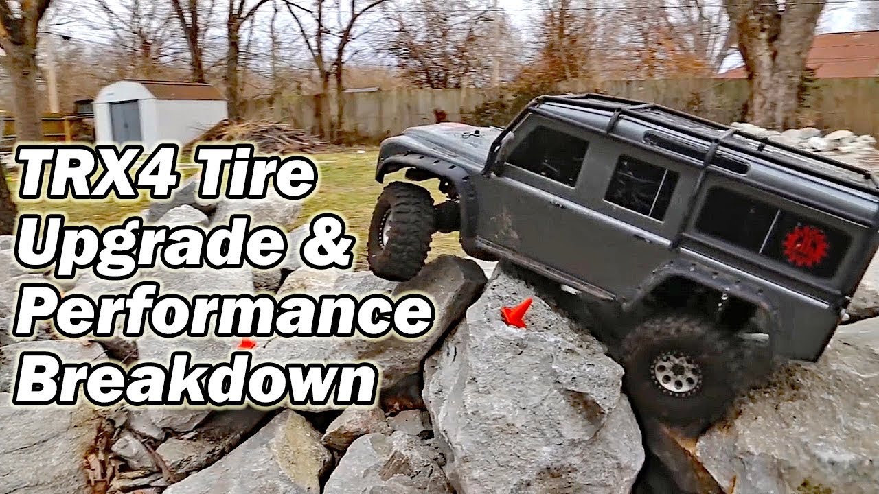 Traxxas TRX-4 Tire upgrade