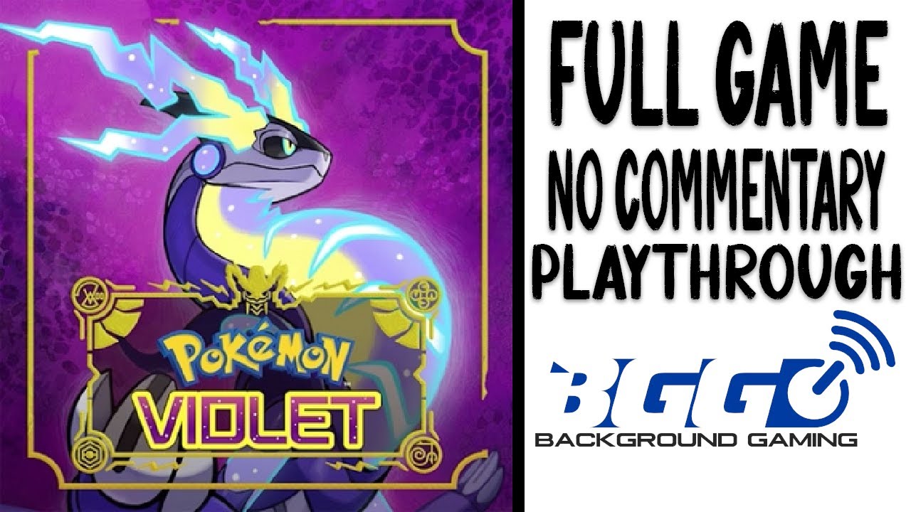 Pokémon Violet – Part 9 Snacksworth Hunts & All Postgame Legendaries Longplay (No Commentary)