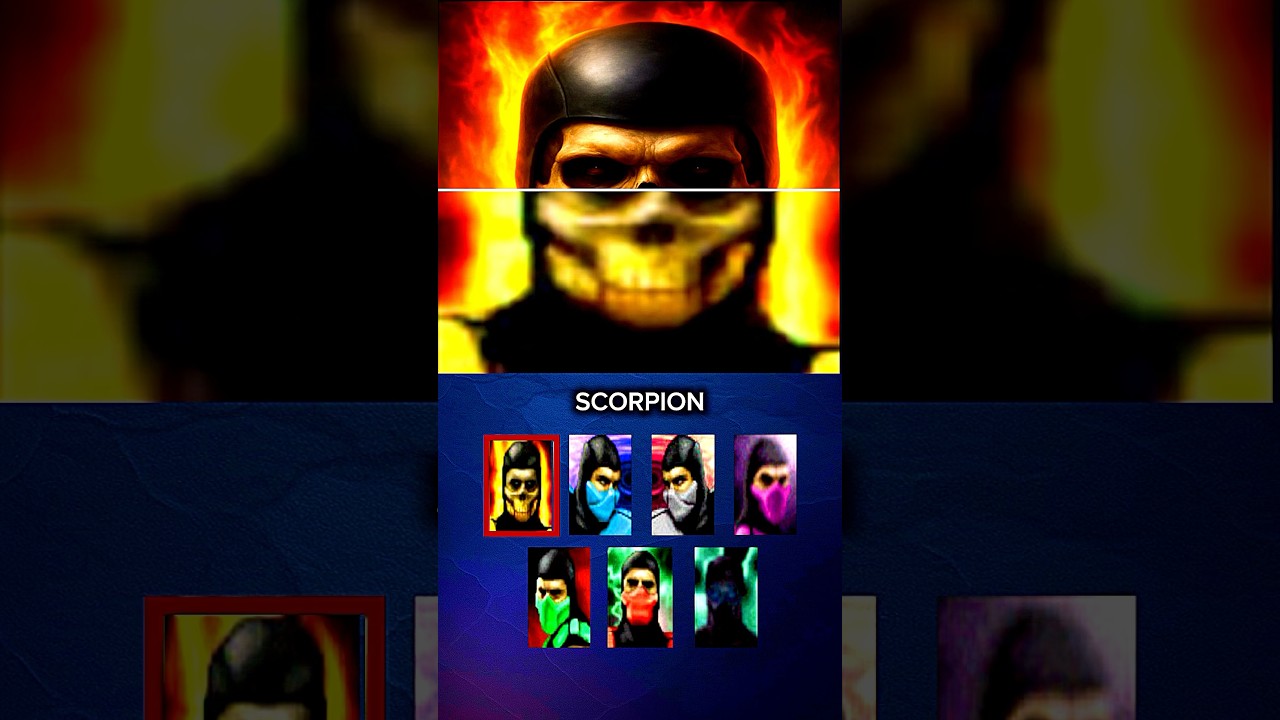 The real appearance of the legendary 7 Klassic ninjas, who are everyone&rsquo;s favorites in Mortal Kombat