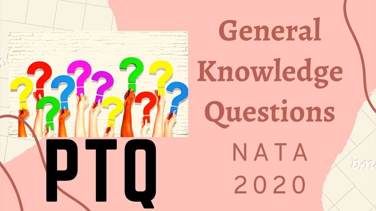 Preferential Type Questions | GK Type questions | NATA 2020 preparation