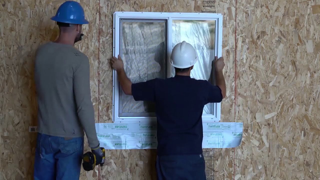 Method A Window Install with WeatherSmart Housewrap