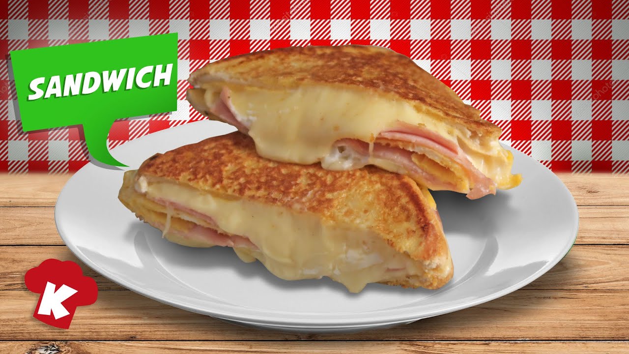 S&aacute;ndwich IDEAS  con Jam&oacute;n Queso y Huevo | MUY Jugoso | Receta de Sanwich
