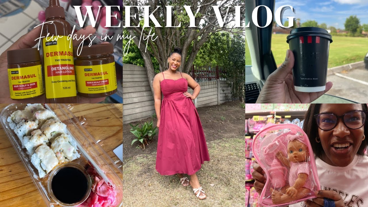 #weeklyvlog: Жизнь была суматошной | Бегаю по делам | Делаю причёску | Новые игрушки