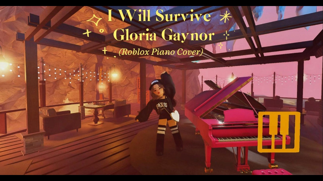 I Will Survive - Gloria Gaynor (ROBLOX PIANO COVER)