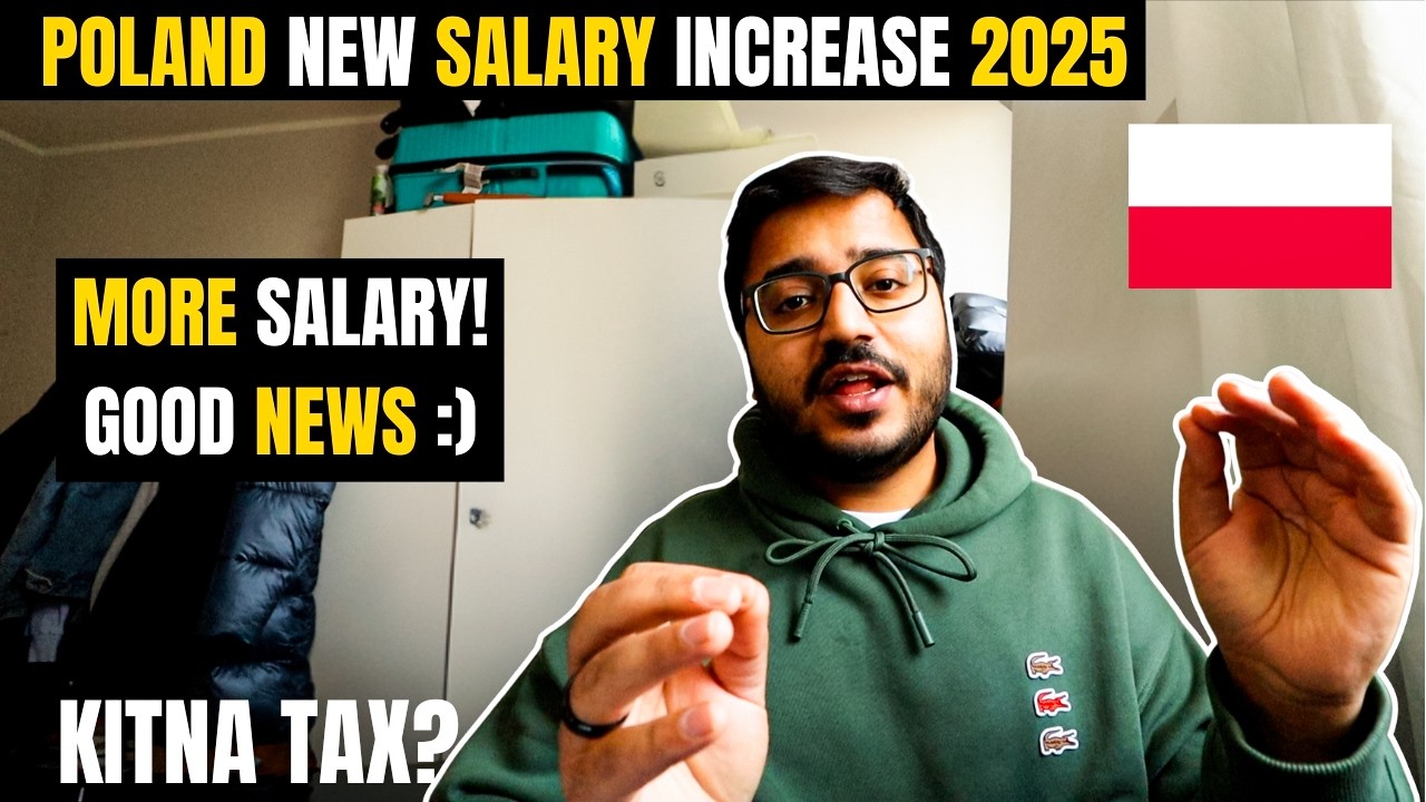 POLAND NEW SALARY INCREASE 2025| Work Permit Visa Updates| Jobs & Salary in Poland for Indians