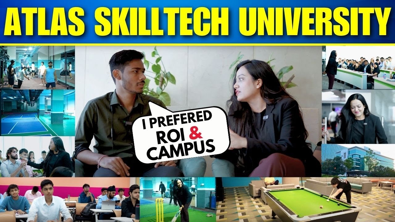 ATLAS Skilltech University Mumbai for MBA: Complete Campus Tour, Student Interviews, Real ROI 🔥