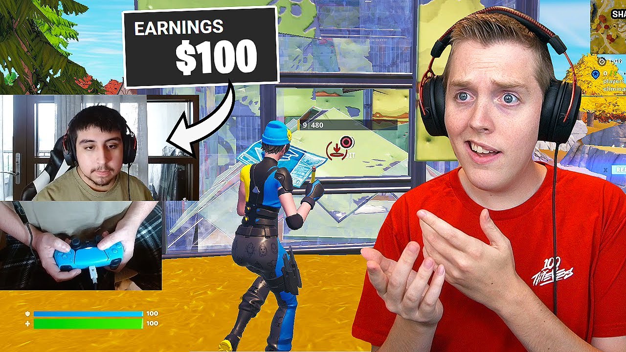 Я превратил этого игрока-геймпада *BRAINDEAD* в профессионала... (Fortnite)