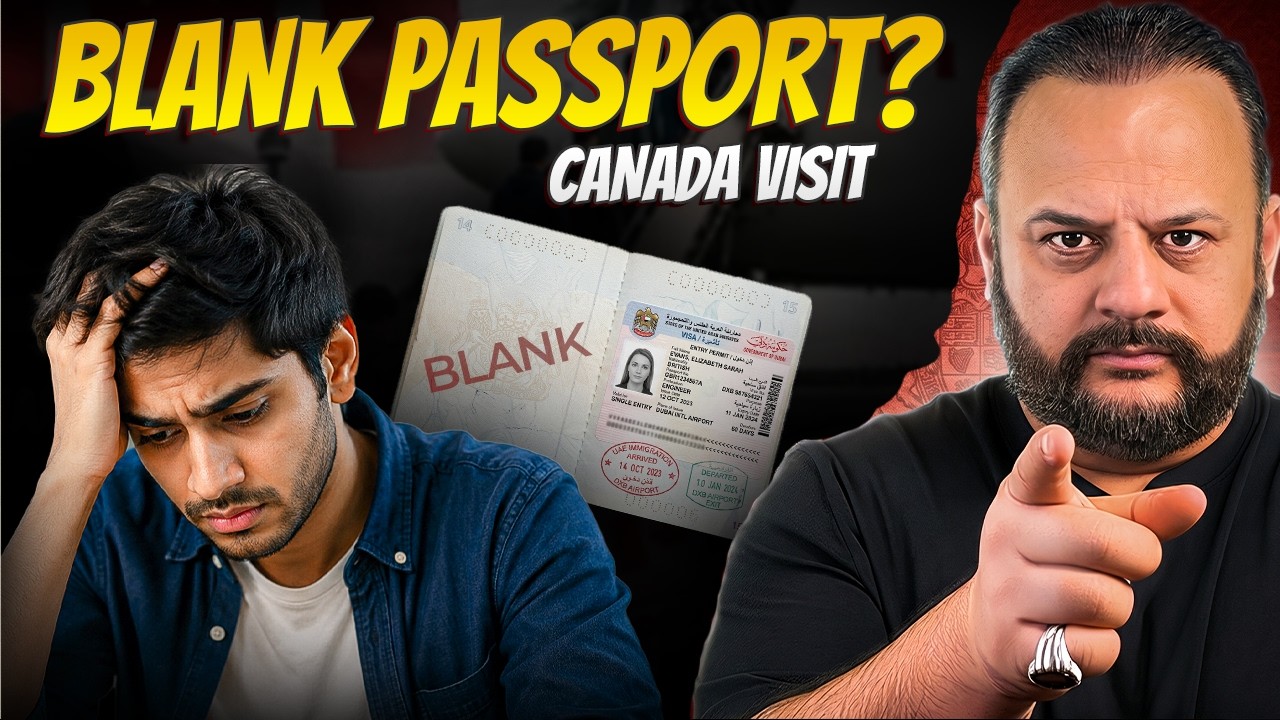 Blank Passport Se Canada Visitor Visa Mil Sakta Hai? 🇨🇦 | Canada Visa 2026 Full Guide