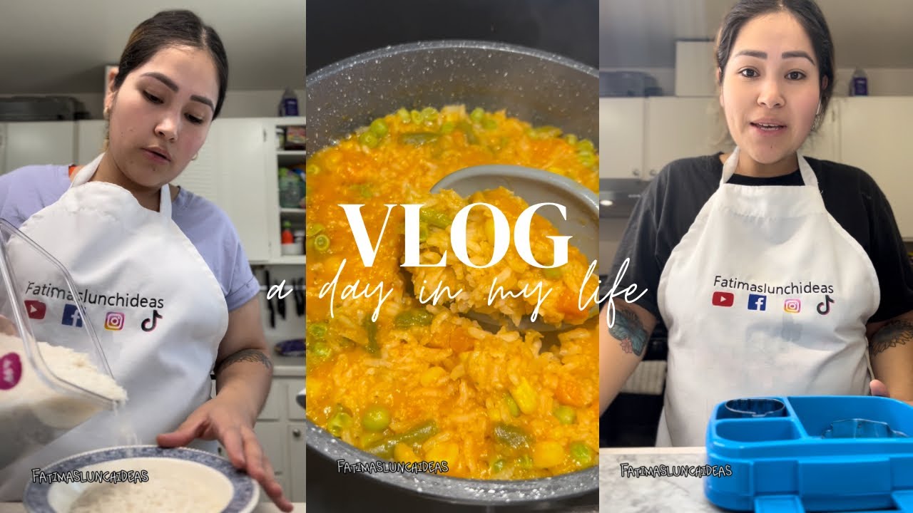 Vlog del jueves: Así es como preparo yo mi arroz mexicano y es perfecto para mi #momlife #amadecasa