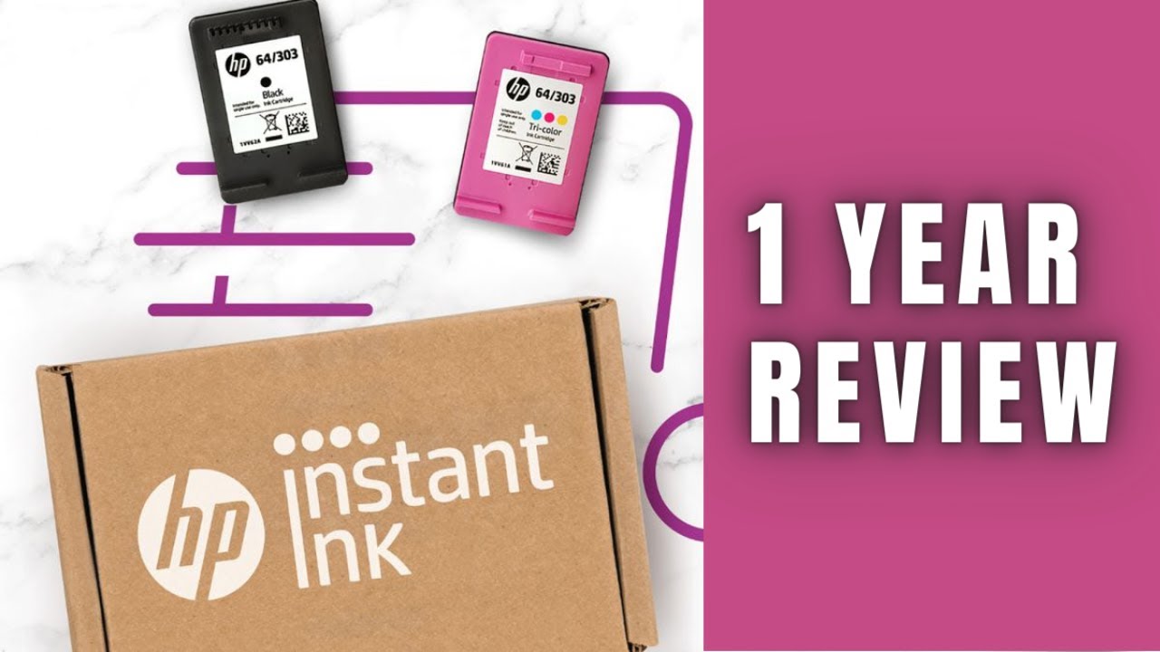 Hp Instant Ink  - 1 Year Review