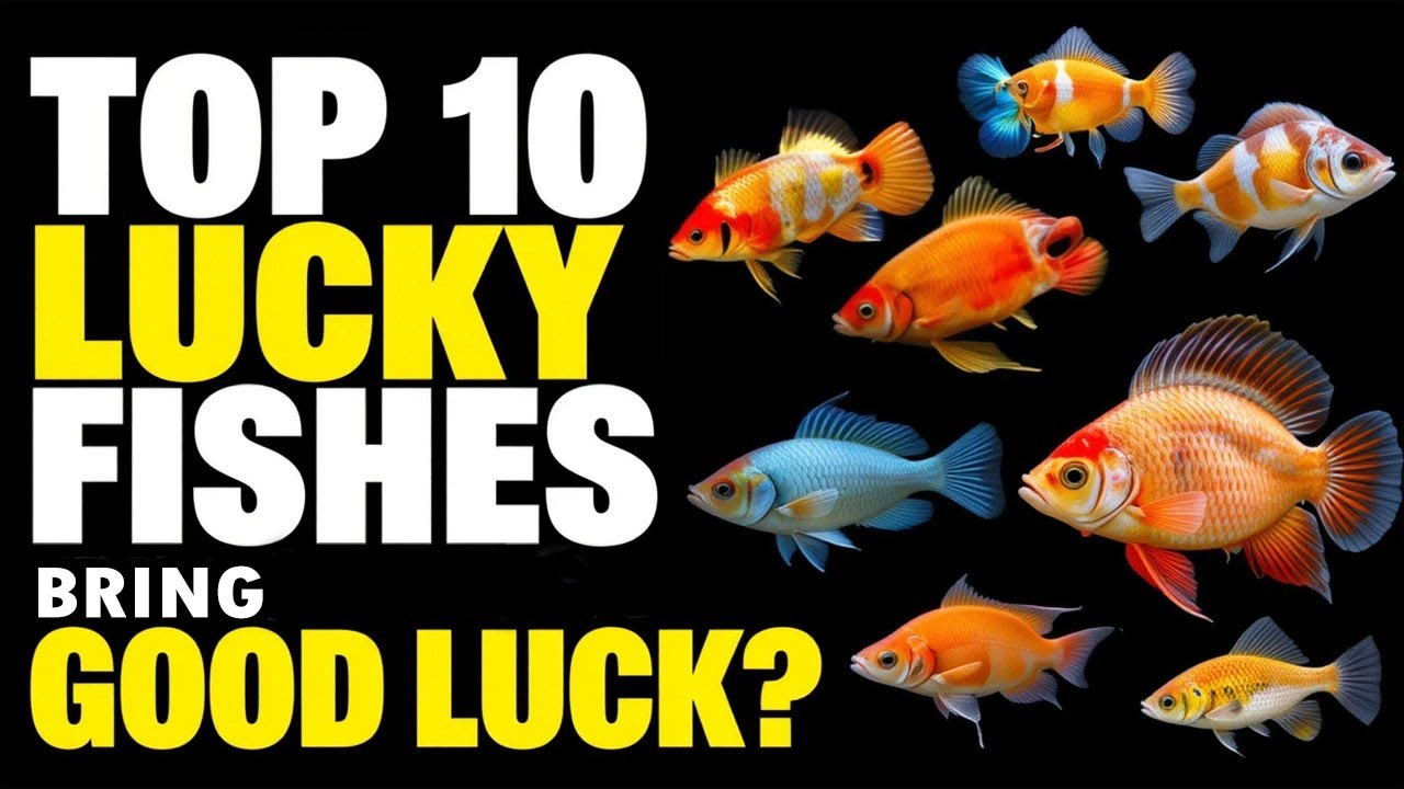 Are These 10 Fish Really Lucky? Best Aquarium Fish for Good Fortune! #luckyfish