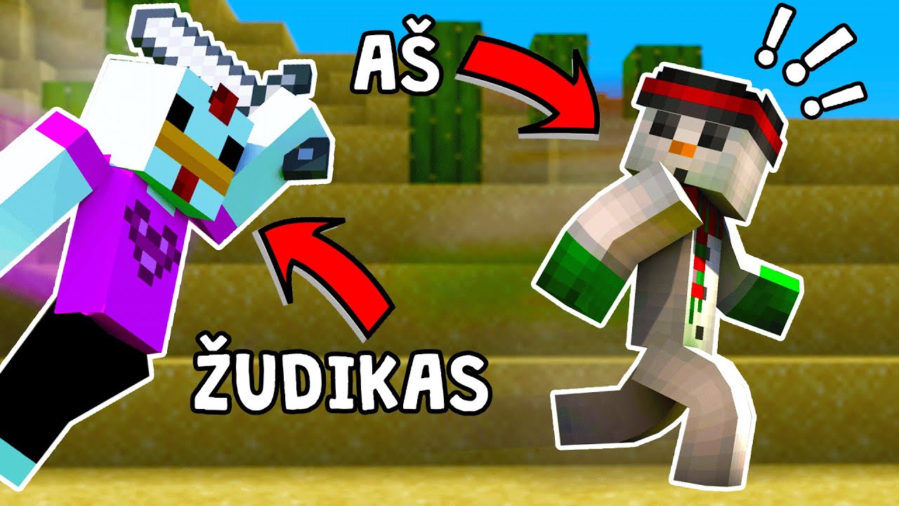 Minecraft, BET ItsArnas Bando Mane NUŽUDYTI!