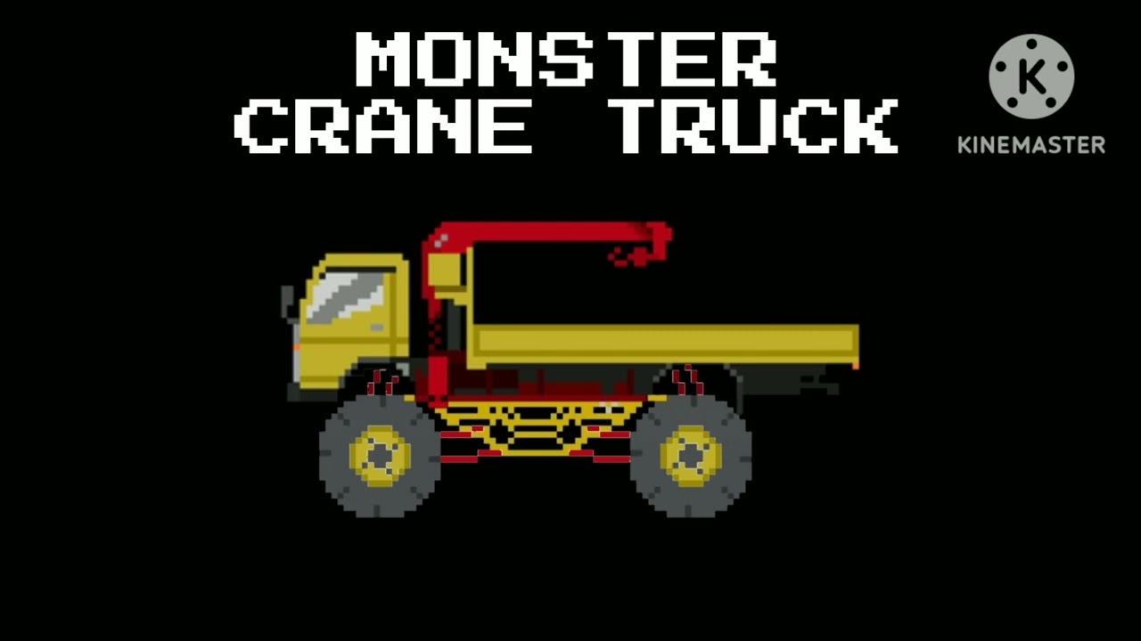 NEW! Monster Crane Truck for @TheKidsPictureShow