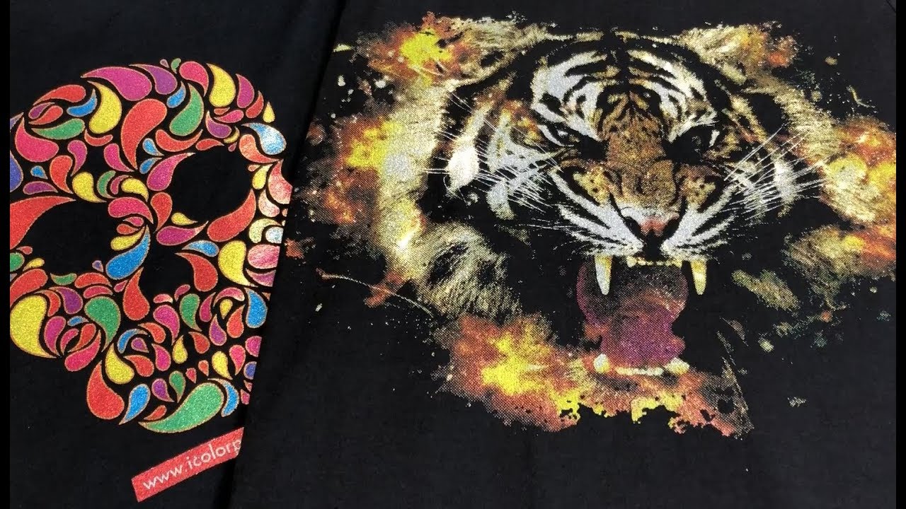 IColor Glitter Adhesive 2 Step Transfer Paper Instructional Video