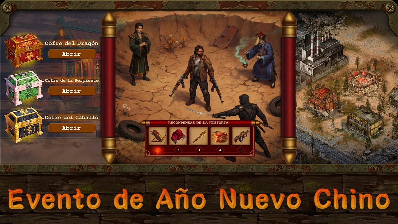 ¡Todo sobre el evento de Año Nuevo Chino 2026 en Day R Survival!