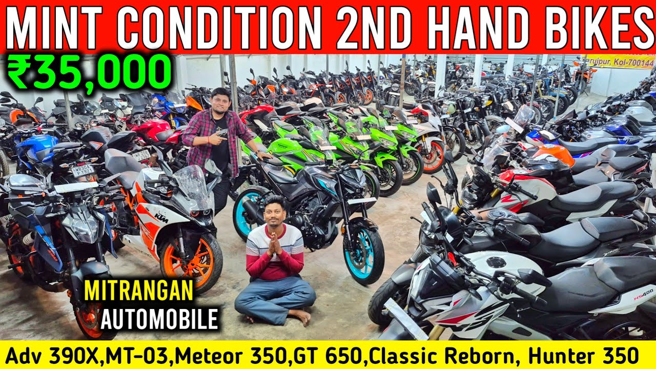 Cheapest & Best Condition Second Hand Bikes💥Mitrangan Automobile✅