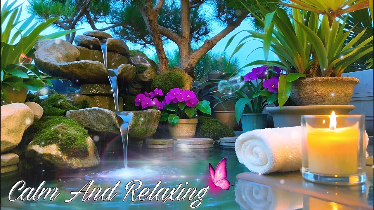 Peaceful Music to Relieve Stress & Anxiety 🌿 Healing Piano, Soothing Water For Deep Sleep Music