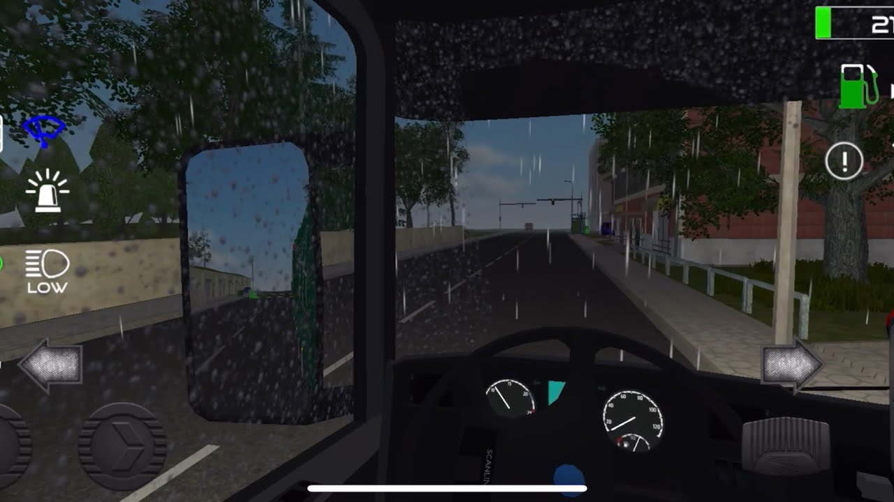 RECOLECCIÓN DE BASURA EN NOCHE LLUVIOSA 🌧️ | Trash Truck Simulator