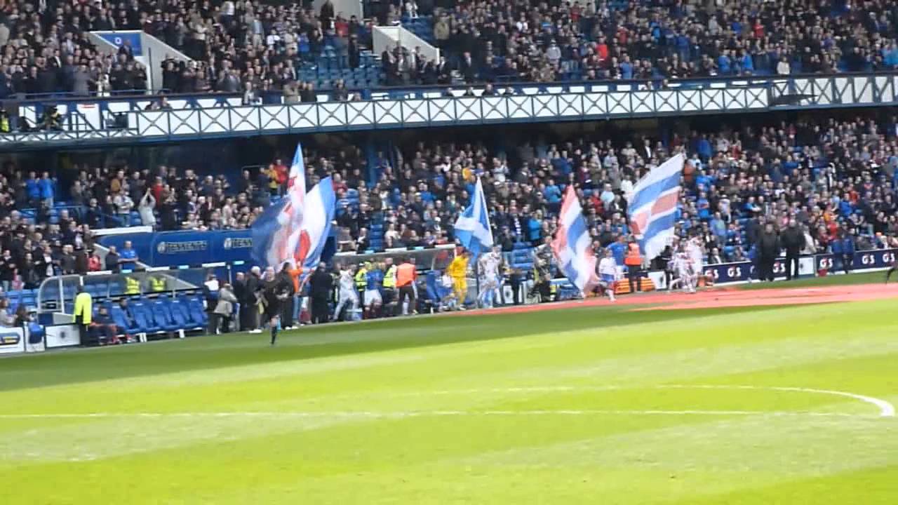 The Blue Order's Blue Sea of Ibrox