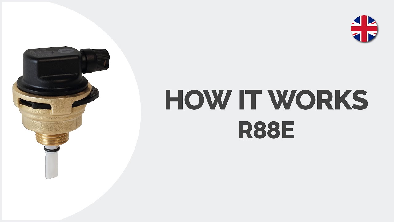 How the compact automatic air vent with filter works 🇬🇧 | R88E | GIACOMINI