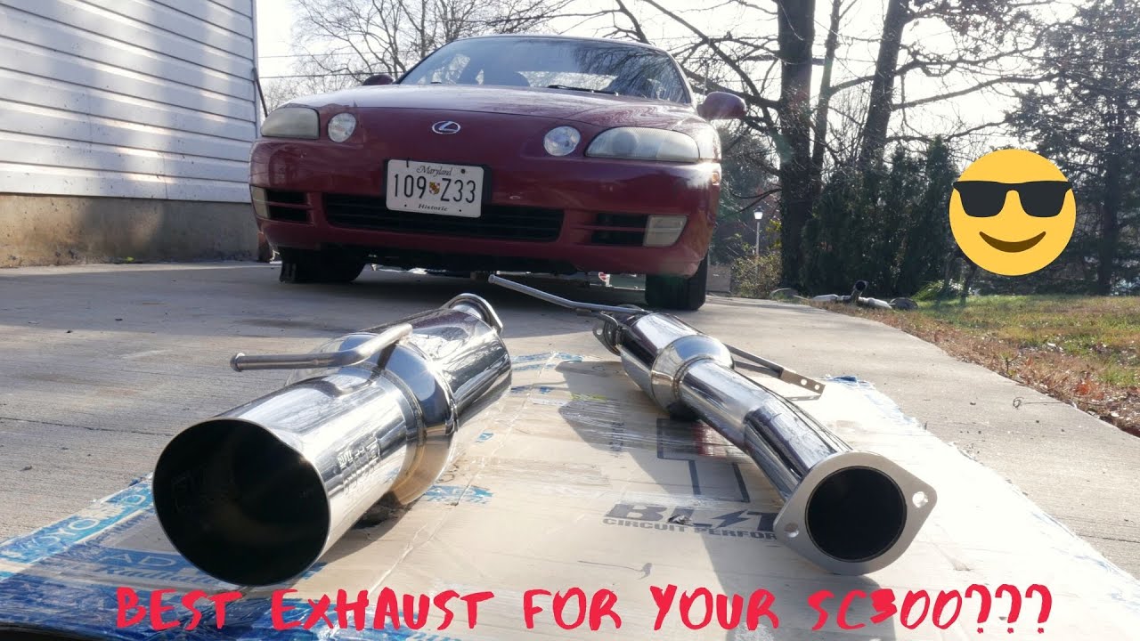 Sc300 gets a Full 3 inch Blitz Nur spec exhaust and it sounds amazing