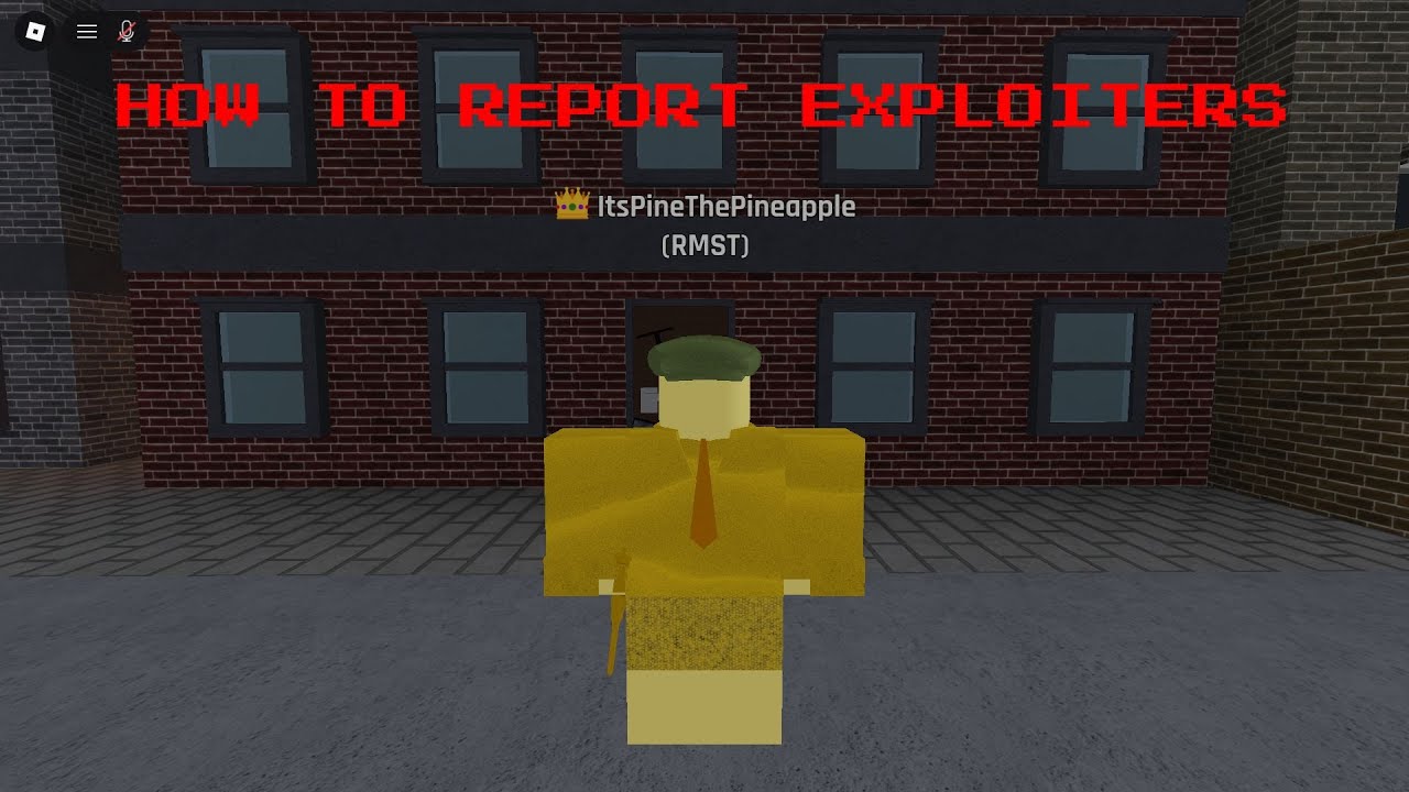 HOW TO REPORT EXPLOITERS | ROBLOX Random Mafia Shooter