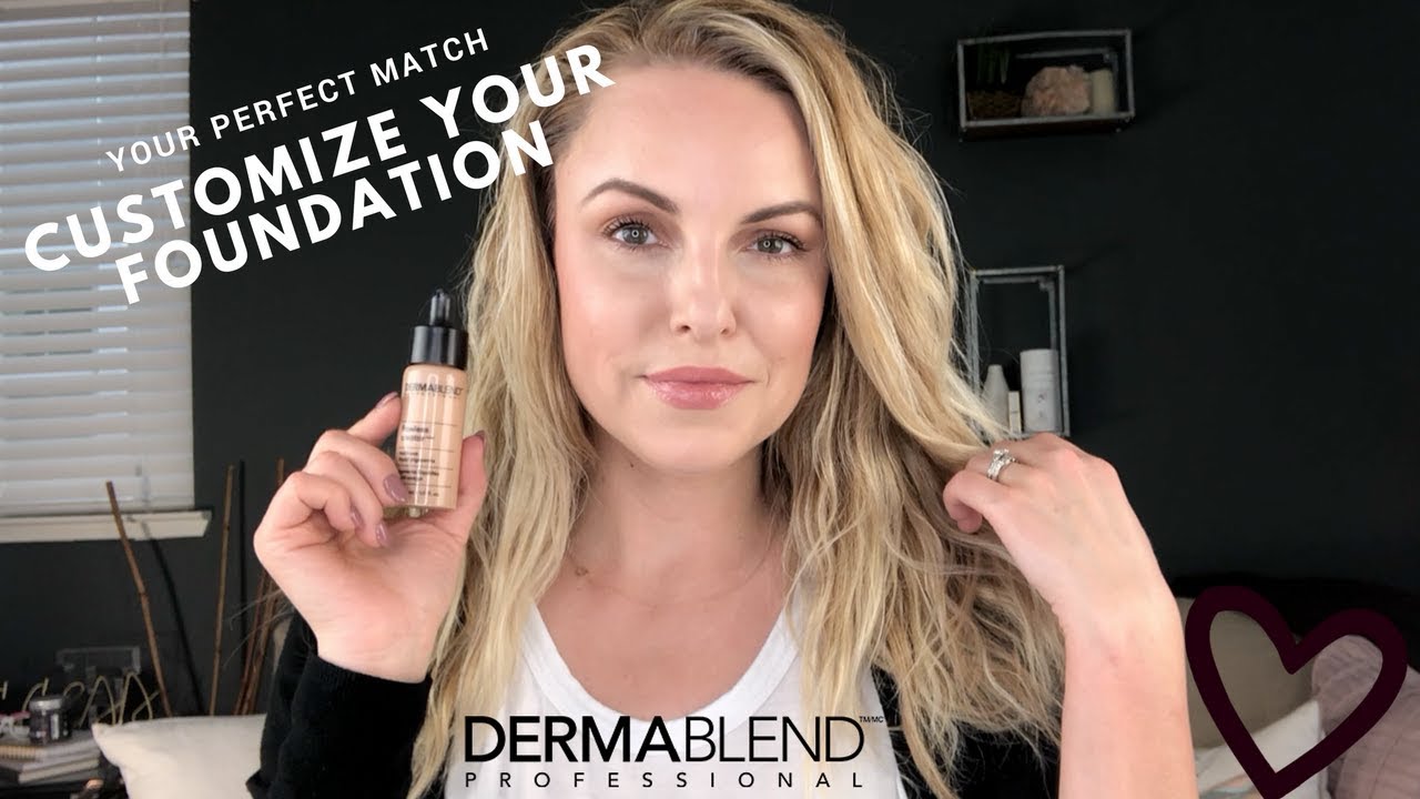 HOW To: Customize Your Foundations To Work for YOU || Dermablend - Elle Leary Artistry
