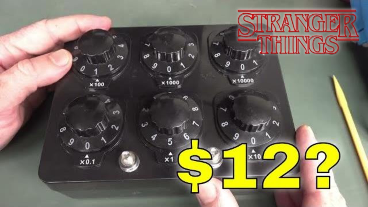 EEVblog 1586 -  Stranger Things Decade Resistor Box + Repair