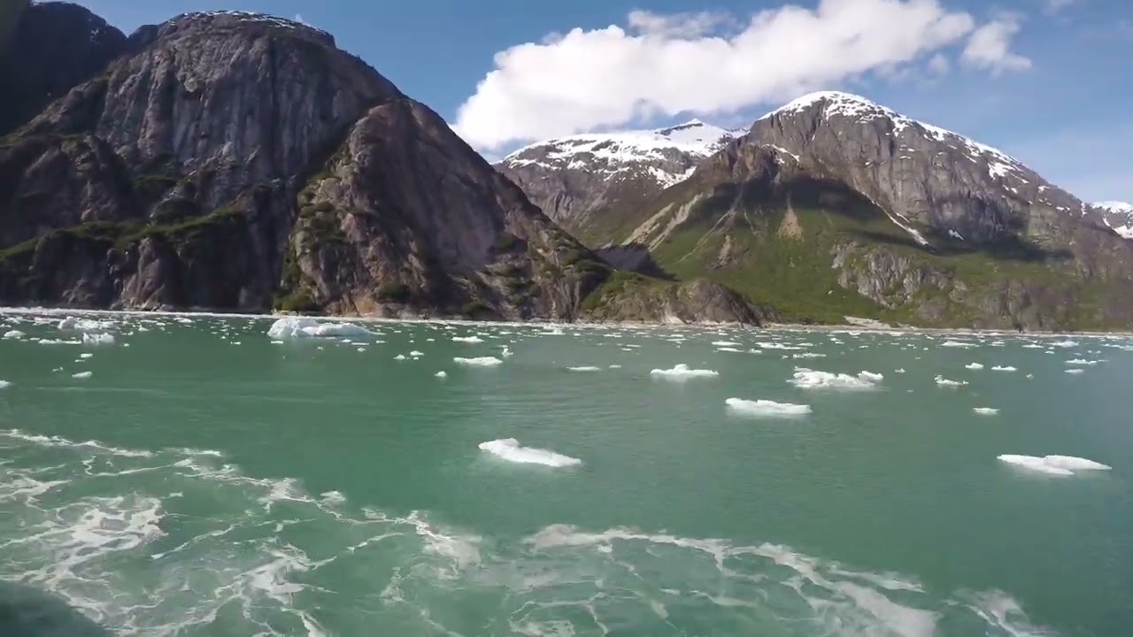 DAWES GLACIER - Disney Cruise Line - Disney Wonder - Glacier Explorer - Timelapse 25-May-2022