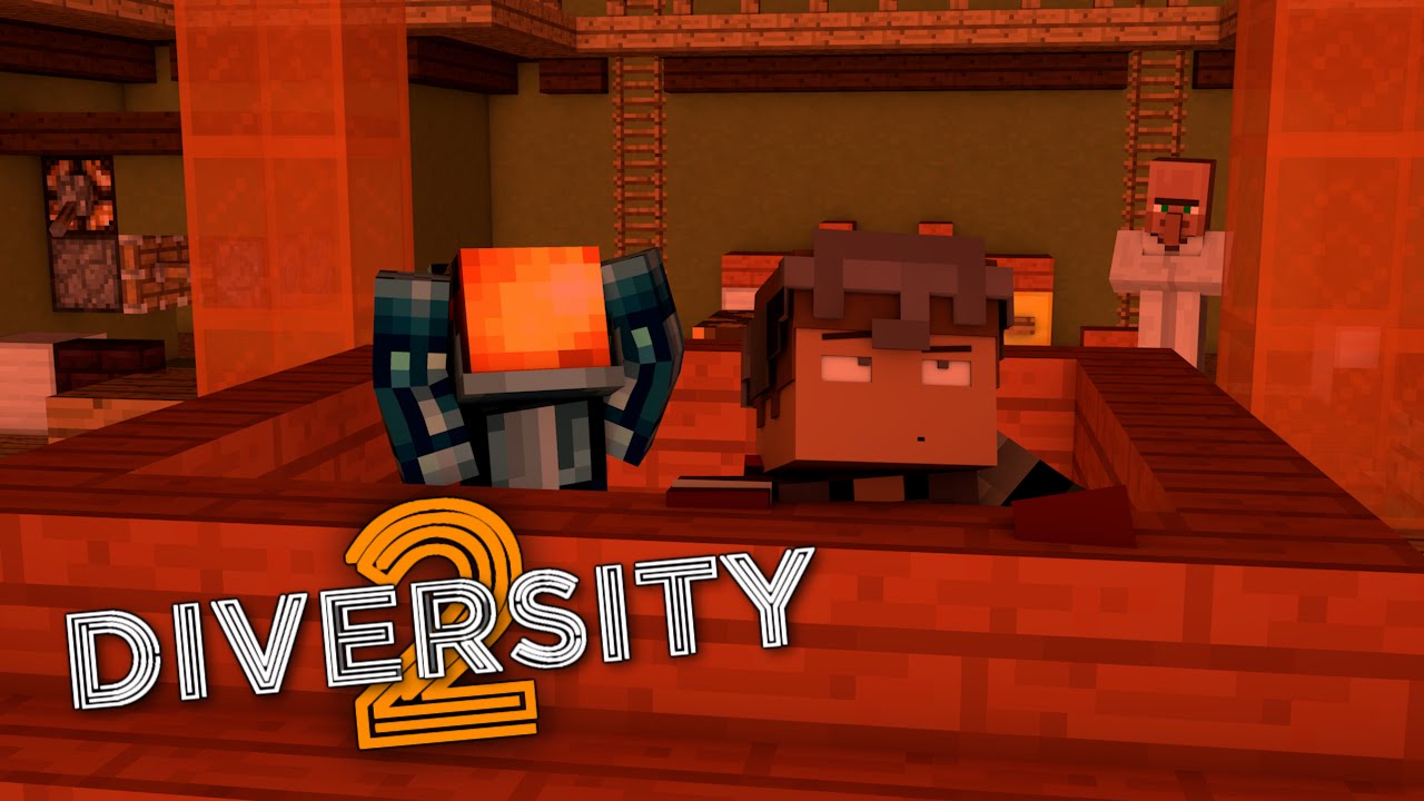 Minecraft 1.8 | Лазерная комната профессора Оранжа (Minecraft Diversity 2)