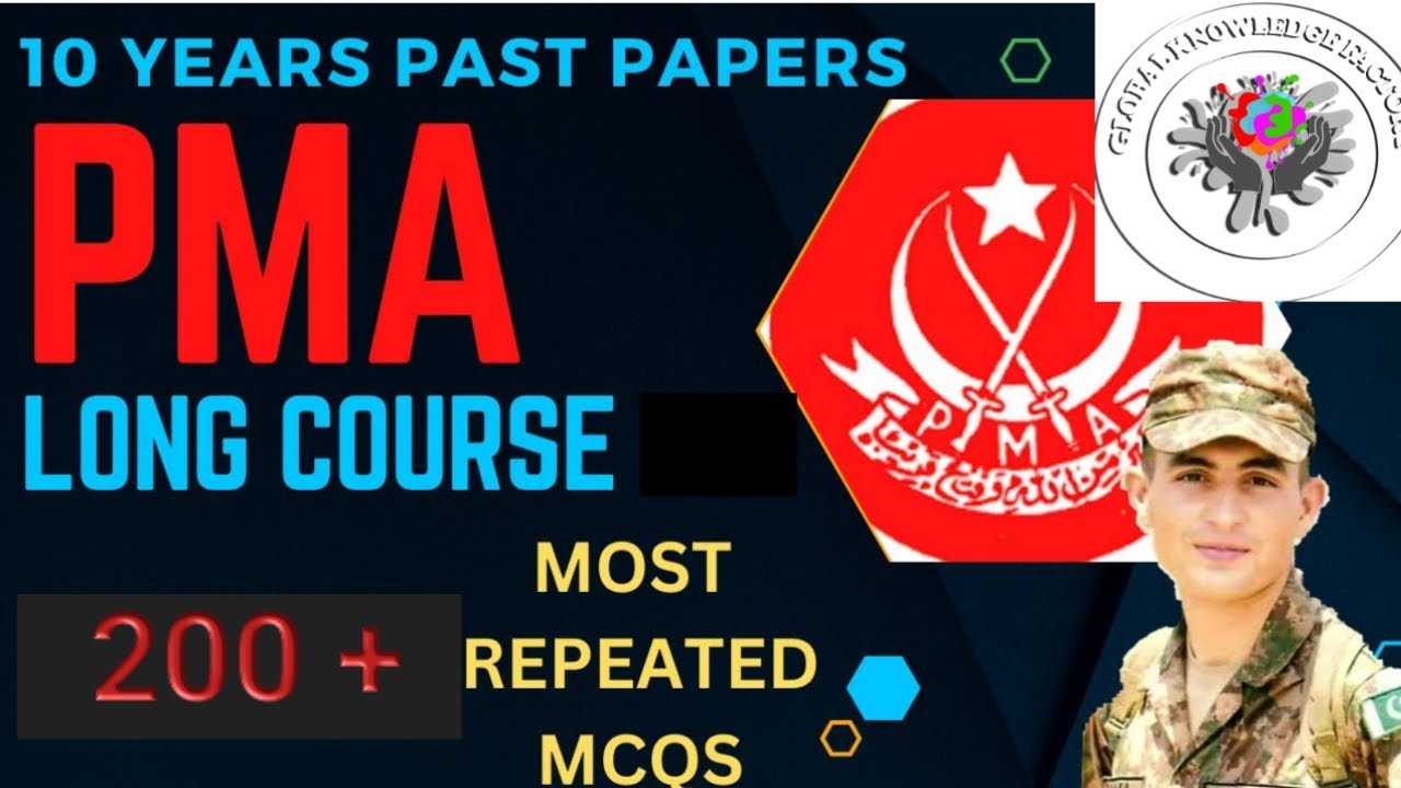 PMA Long Course Academic 5 years past paper MCQs with answers | 155 PMA Long Course | PMA 155