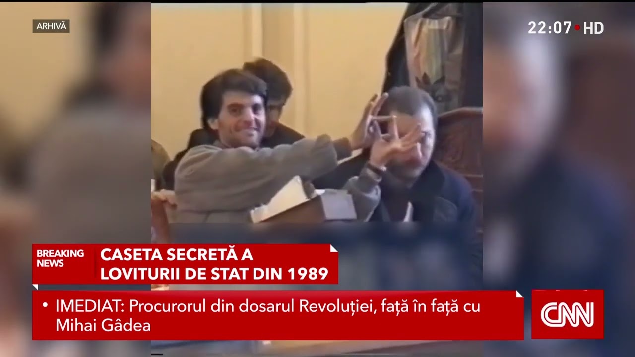 Caseta secretă a loviturii de stat din 1989