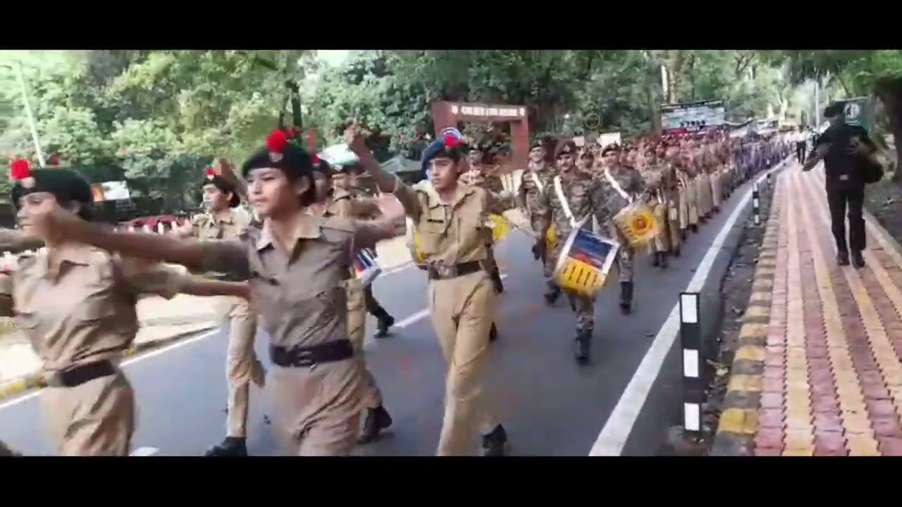 NCC March Past on Kargil Diwas at Shaurya Sthal Dehradun