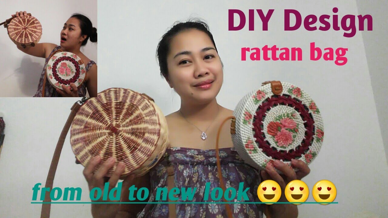 DIY Design for my rattan bag