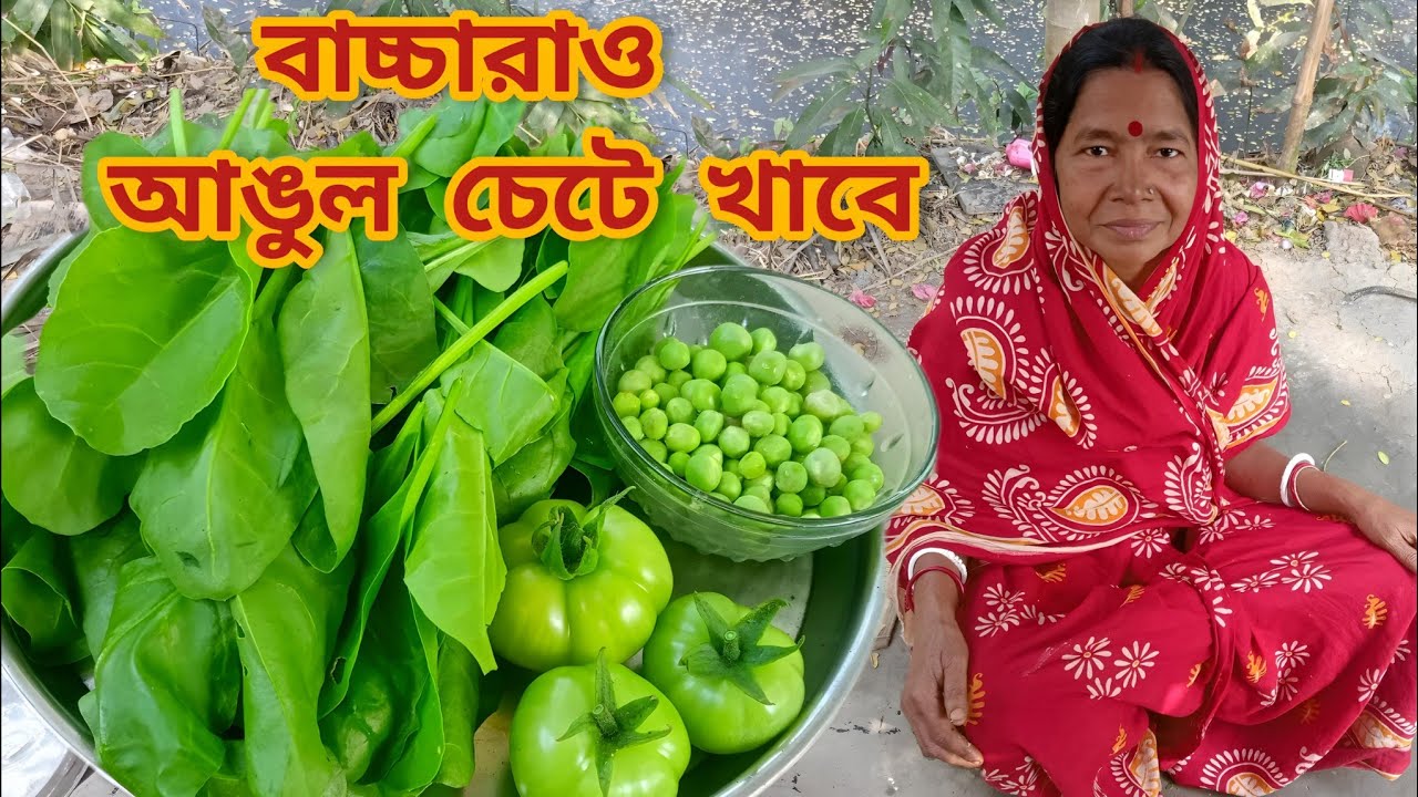পালংশাক মটরশুঁটি ও বেসন দিয়ে এইভাবে রান্না করলে যারা পালং শাক খেতে অপছন্দ করে তারাও আঙ্গুল চেটেখাবে