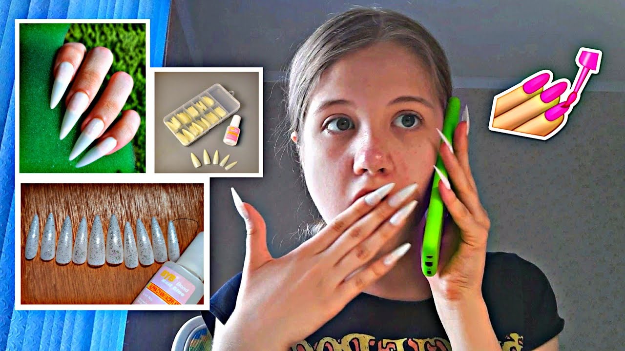 РАЗЪЕЛО НОГОТЬ || накладные ногти c WILDBERRIES💅